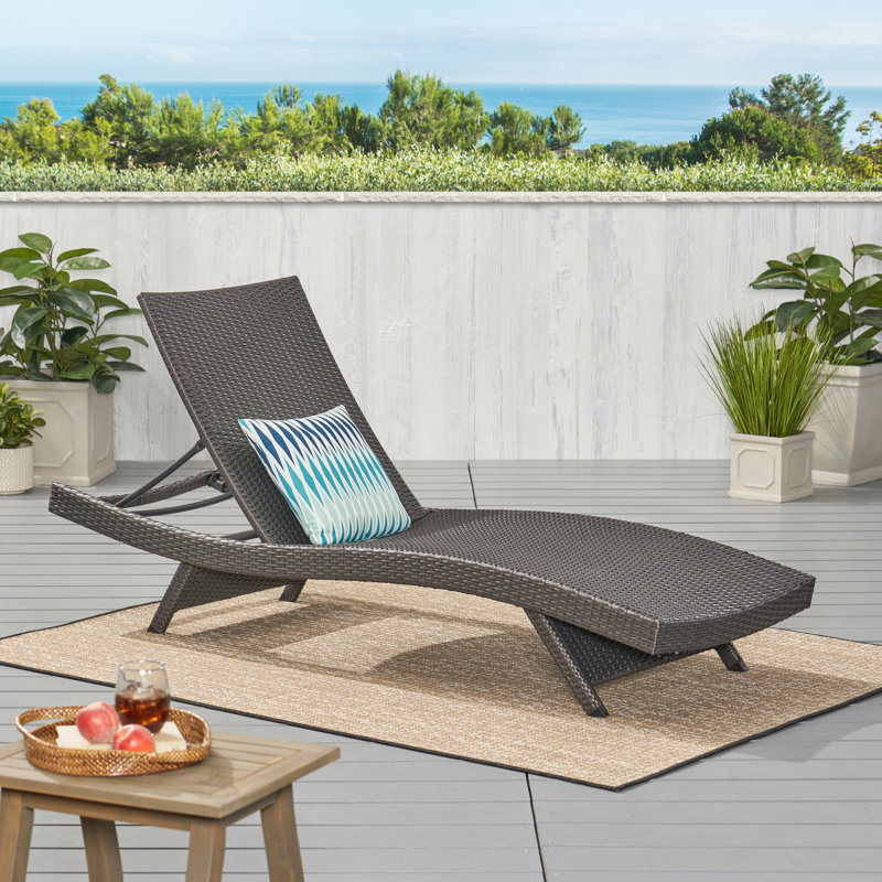 Sol 72 Outdoor™ Rebello Outdoor Chaise Lounge & Reviews Wayfair